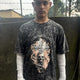 Deathless // 1 Corinthians 15:55 Acid Wash Oversized T-Shirt
